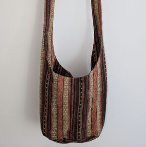 Stylish Multicolor Boho Shoulder Bag